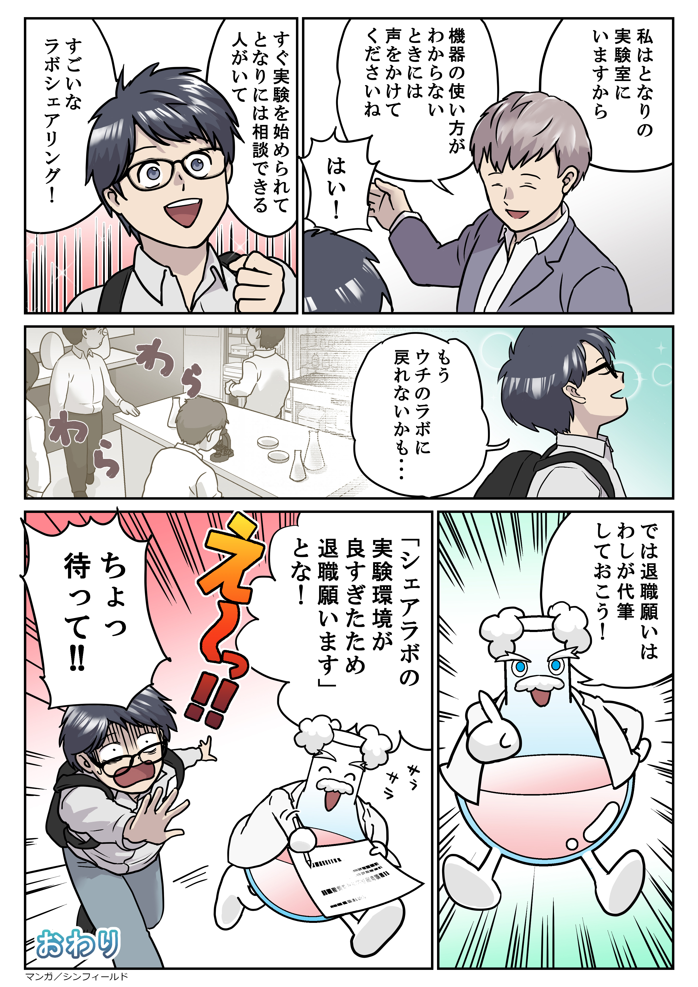 はじめてのシェアラボ 10ページ目