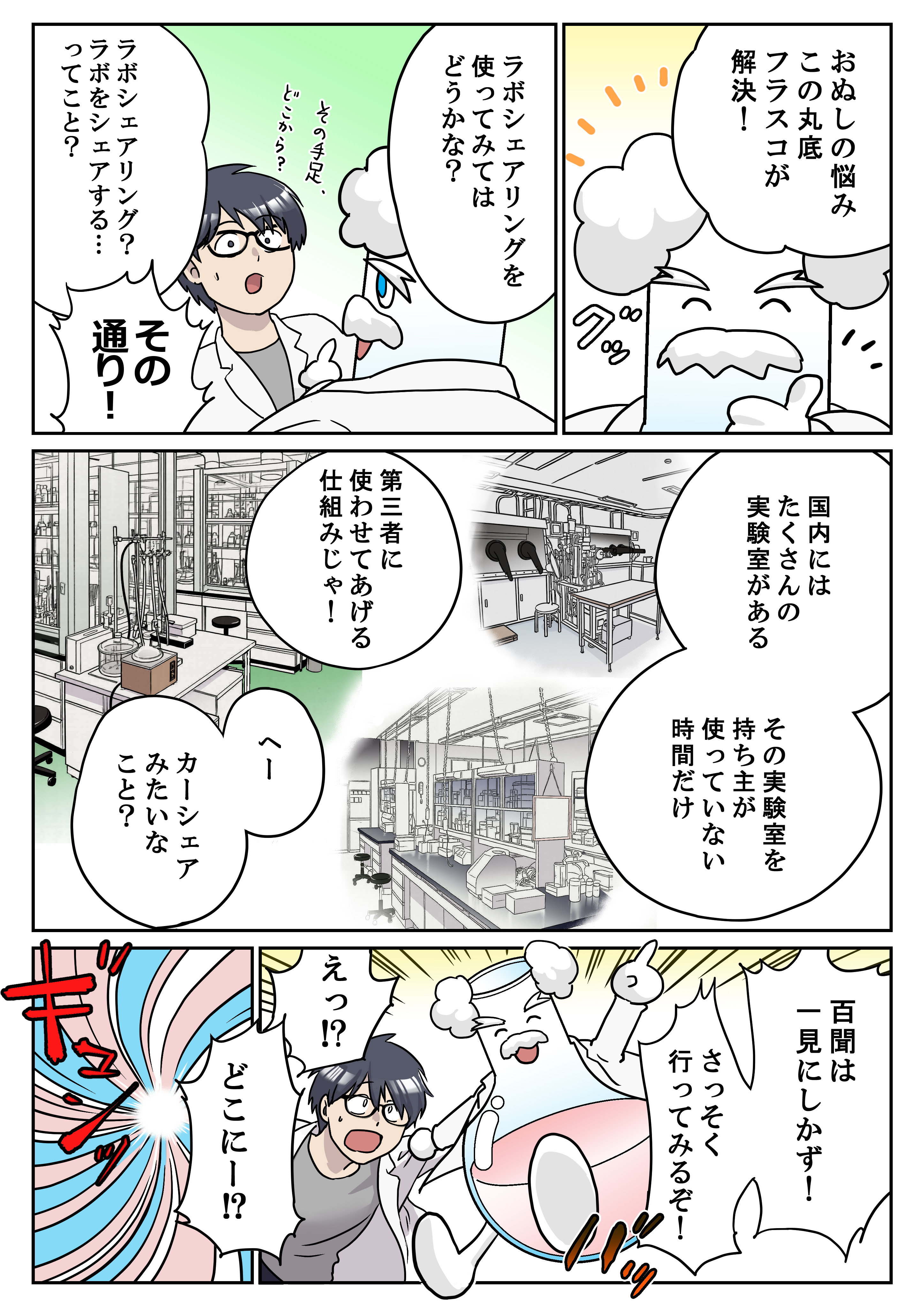 はじめてのシェアラボ 3ページ目